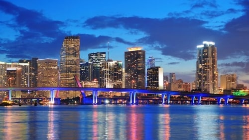 Miami,FL Skyline